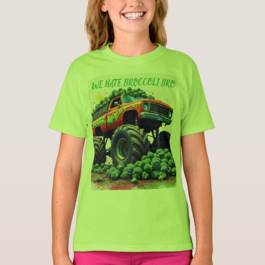 ブロッコリーなんて大嫌い Tシャツ (正面)
