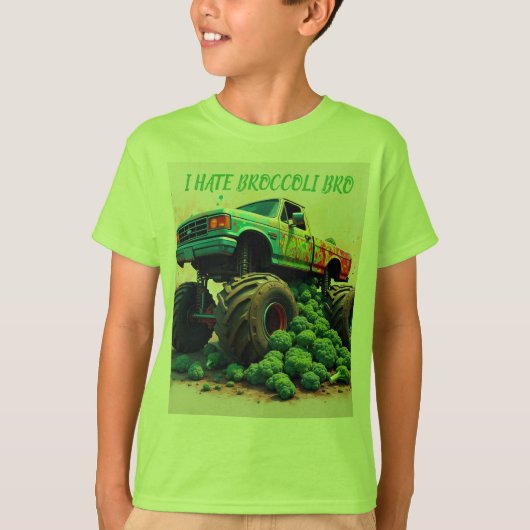 ブロッコリーなんて嫌いだってば Tシャツ (正面)