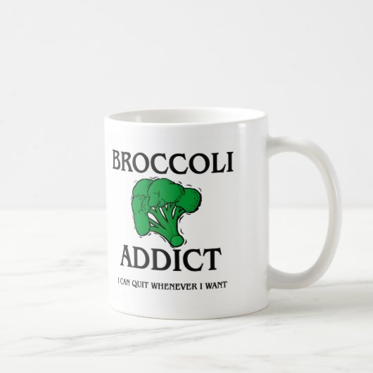 ブロッコリーの常習者 コーヒーマグカップ (右)