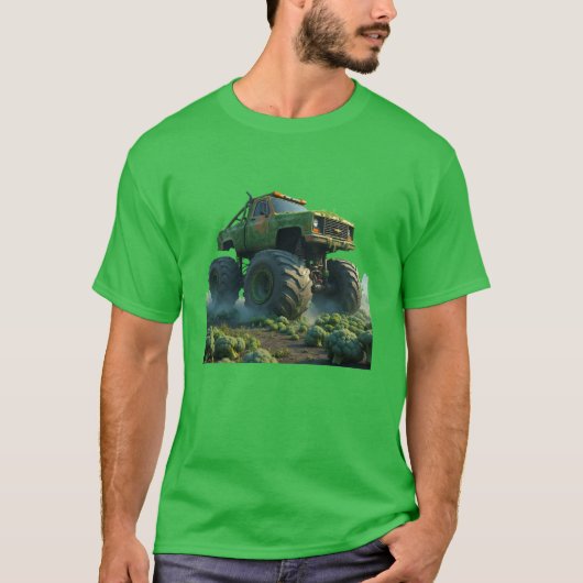 ブロッコリーは嫌だ Tシャツ (正面)