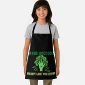 ブロッコリーも好きじゃないかも エプロン (インサイチュ)