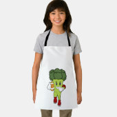 ブロッコリーアットサッカースポーツ エプロン (インサイチュ)