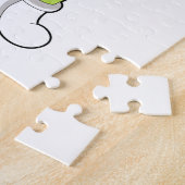 ブロッコリーアットバレーボールスポーツ ジグソーパズル (側面)