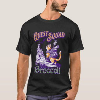 ブロッコリーキャットクエストファンタジースコード男女兼用子供大人ロールプレイ Tシャツ