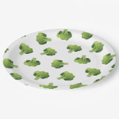 ブロッコリーニ ペーパープレート (アングル)