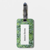 ブロッコリーマクロカスタムラゲージタグ ラゲッジタグ (裏面縦)