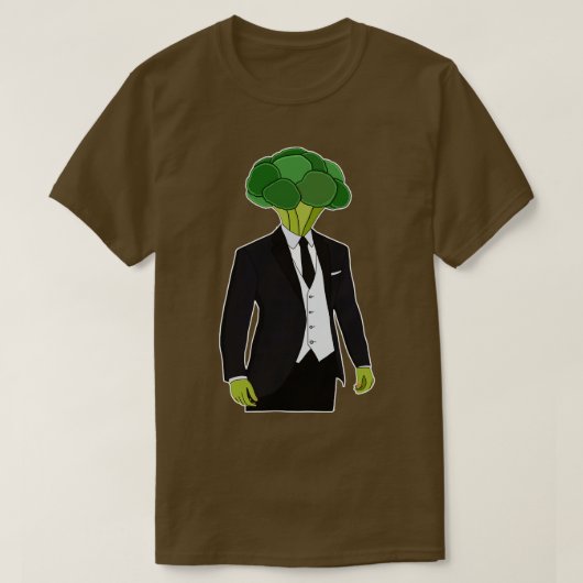 ブロッコリーマン Tシャツ (デザイン正面)