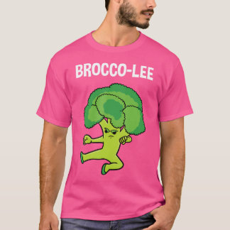 ブロッコリーリーカンフー武術アーツmmaカラト tシャツ