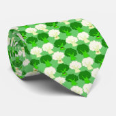 ブロッコリー及びカリフラワーのタイ ネクタイ (ロール)