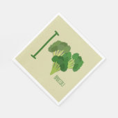 ブロッコリー大好き スタンダードランチョンナプキン (角)