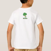 ブロッコリー少年のシャツは大嫌い Tシャツ (裏面)