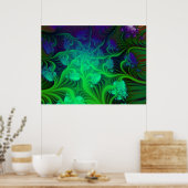 ブロッコリー森林 ポスター (キッチン)