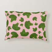 ブロッコリー模様 アクセントクッション (裏面)