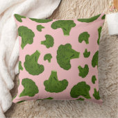 ブロッコリー模様 クッション (ブランケット)