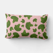 ブロッコリー模様 ランバークッション (裏面)