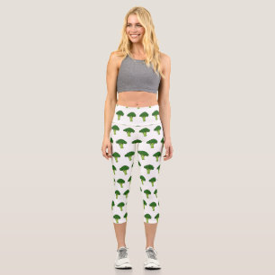 ブロッコリー漫画イラストレーション カプリレギンス