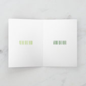 ブロッコリー漫画イラストレーション カード (内部)