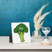 ブロッコリー漫画イラストレーション フォトプラーク (インサイチュ)