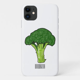 ブロッコリー漫画イラストレーション iPhone 11 ケース