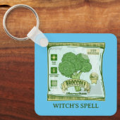 ブロッコリー種子による野菜の栽培 キーホルダー (正面)