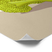 ブロッコリー紙 ポスター (角)