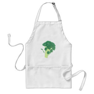 ブロッコリー絵画ズ,野菜エプロン スタンダードエプロン