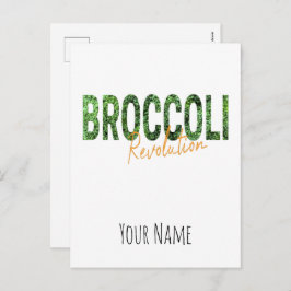 ブロッコリー革命ビーガン野菜とベジタリアン シーズンポストカード