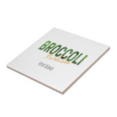 ブロッコリー革命ビーガン野菜とベジタリアン タイル (側面)