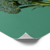 ブロッコリー14インチx 11インチ、バリューポスター紙（マット） ポスター (角)