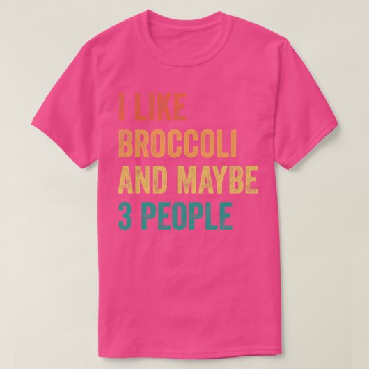 ブロッコリー1 Tシャツ (デザイン正面)