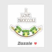 ブロッコリー3 シール (シート)