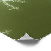 ブロッコリー – フラクタルアート ポスター (角)