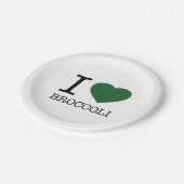 ブロッコリー ペーパープレート (アングル)