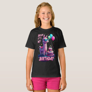 ブロッコリー?私の誕生日だよ!パーティーピニャータ ルーミラ Funny Retro Tシャツ