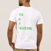 ブロッコリー! Tシャツ (裏面)