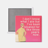 ブロッサムおもしろい、ヴィンテージはブルントカード。Bluntcards。 マグネット (正面/裏面)