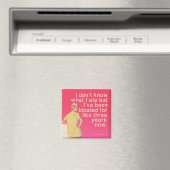 ブロッサムおもしろい、ヴィンテージはブルントカード。Bluntcards。 マグネット (インサイチュ (食洗機))