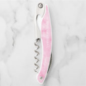 ブロッサムエレガント・ピンク結婚の感謝の気持ち ソムリエナイフ (正面)