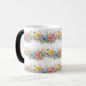 ブロッサムカラフルガーデン – フローラパラダイス モーフィングマグカップ (正面左)