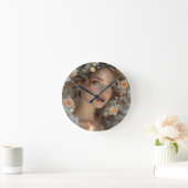 ブロッサムセラフ – エンジェルオブエンジェル春グレイス ラウンド壁時計 (ホーム)