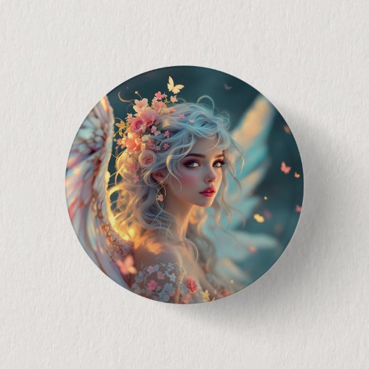 ブロッサムセラフ – エンジェルオブエンジェル春グレイス 缶バッジ (正面)