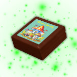 ブロッサムセレニティコタジェコールムシュロームコア | ギフトボックス<br><div class="desc">自然愛好家のためのトアドストール、キノコとコテージコア、この可愛いキノコのコア、コテージコアモノグラムのデザイン、あなたが選んだものに花のセレニティから黄色の文字を変更することを可能にする。ギフトボックス.</div>