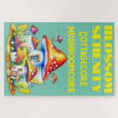 ブロッサムセレニティコタジェコールムシュロームコア | ジグソーパズル (横)