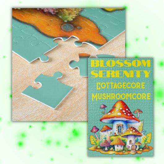 ブロッサムセレニティコタジェコールムシュロームコア | ジグソーパズル