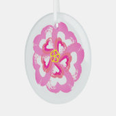 ブロッサムハートオーナメント ガラスオーナメント (正面左)