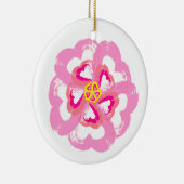 ブロッサムハートセラミックオーナメント セラミックオーナメント (右)