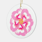 ブロッサムハートセラミックオーナメント セラミックオーナメント (左)