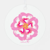 ブロッサムハートメタルオーナメント メタルオーナメント (裏面)