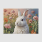 ブロッサムバニーとニンジンのパッチ 薄葉紙 (正面)