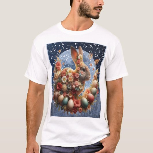 ブロッサムバニーイースター Tシャツ (正面)